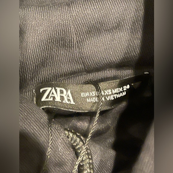 Zara long sleeve sweatsuit set with hoodie and wide legs size XS, S, M - Picture 7 of 7